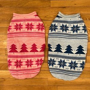 His n Hers dog sweaters
